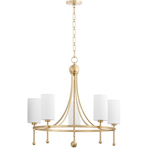Lee Boulevard - 5 Light Chandelier-26.5 Inches Tall and 28 Inches Wide - 1302619