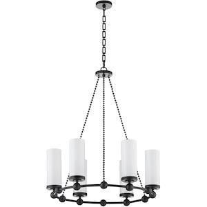 Lee Boulevard - 6 Light Chandelier-33.25 Inches Tall and 30 Inches Wide - 1344525