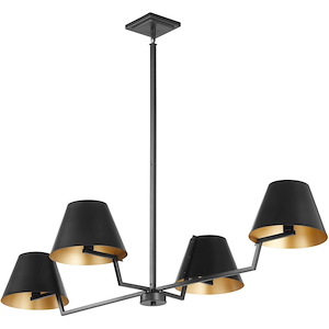 Bliss - 4 Light Chandelier-18.5 Inches Tall and 30 Inches Wide - 1344529