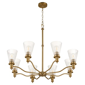 Lawton - 8 Light Chandelier-27.55 Inch Tall and 35 Inch Wide - 1367040