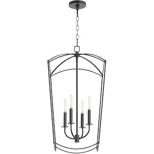 Mantle - 4 Light Entry Foyer In Traditional Style-28.5 Inches Tall and 15 Inches Wide - 1305906
