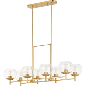 Lyon - 8 Light Chandelier In contemporary Style-21 Inches Tall and 16 Inches Wide - 1295073