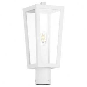 Bravo - 1 Light Outdoor Post Lantern-17.13 Inch Tall and 6.5 Inch Wide - 1377731