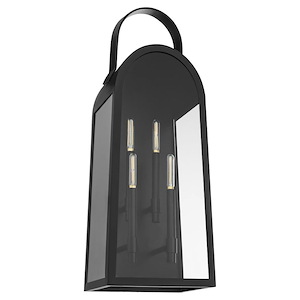 Rossi - 4 Light Outdoor Wall Lantern-30 Inches Tall and 11 Inches Wide - 1344536