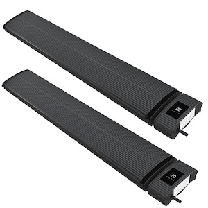 Two-Pack 3,200 Watt Smart Controlled Zero Light Heaters - 1369670