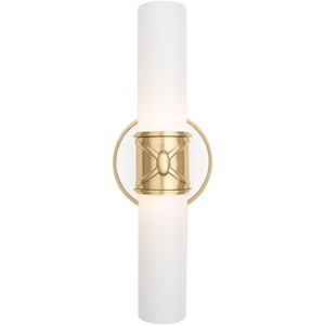 Chase - 2 Light Wall Sconce-17 Inch Tall and 6 Inch Wide - 1372278