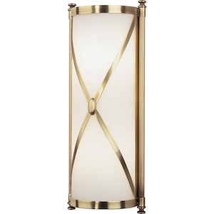 Chase 2-Light Wall Sconce 6.5 Inches Wide and 16.375 Inches Tall - 113929