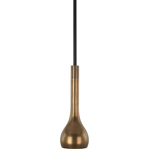 Axis 1-Light Pendant 4.25 Inches Wide and 12.5 Inches Tall - 237100