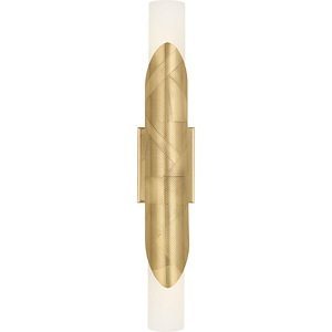 Michael Berman Brut 2-Light Wall Sconce 4.5 Inches Wide and 25 Inches Tall - 114083