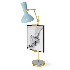Clare - 1 Light Table Easel-30.38 Inch Tall and 8.5 Inch Wide - 1378196