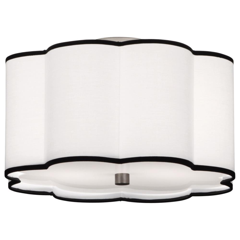 Robert Abbey Lighting - D2139 - Axis 2-Light Flushmount 16 Inches Wide and 9.75  Inches Tall