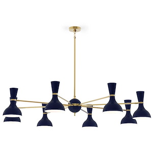 Clare - 8 Light Chandelier-10.19 Inch Tall and 57 Inch Wide - 1378212