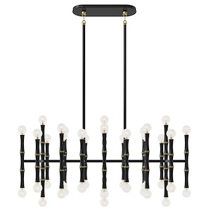 Kane - 42 Light Chandelier-16.38 Inch Tall and 38.25 Inch Wide - 1372332