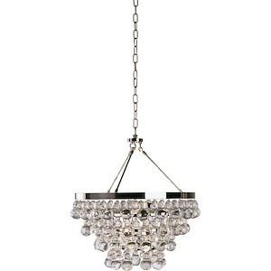 Bling 4-Light Chandelier 20.5 Inches Wide and 22 Inches Tall - 447442