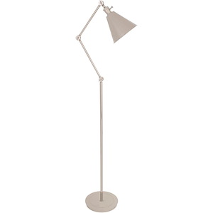 Alloy - 1 Light Floor Lamp-10.5 Inch Tall and 10 Inch Wide - 1372285