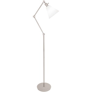 Alloy - 1 Light Floor Lamp-10.75 Inch Tall and 10 Inch Wide - 1372286