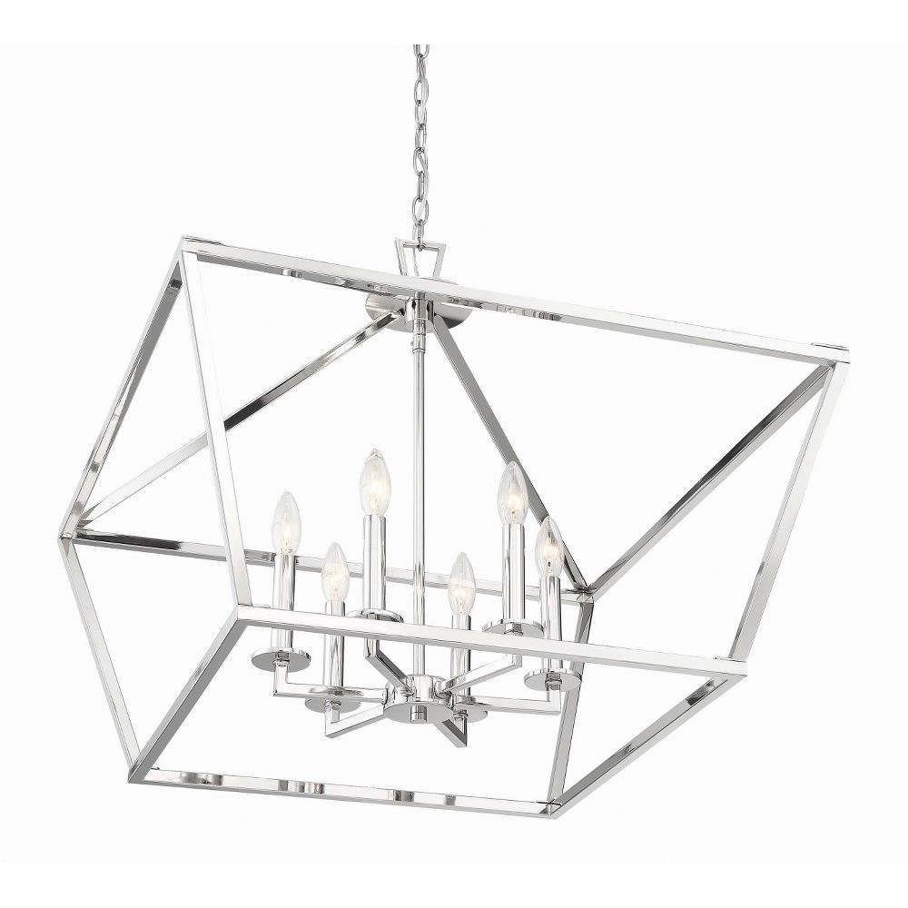 Savoy House 33256 6 Light FoyerTransitional Style with