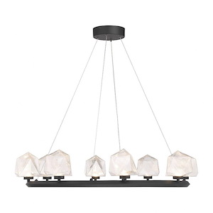 Castello - 32W 8 LED Chandelier-6 Inch Tall and 33.63 Inch Wide - 1375372