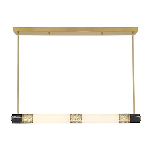 Farrell - 21W 1 LED Linear Chandelier-4 Inch Tall and 42 Inch Wide - 1399527