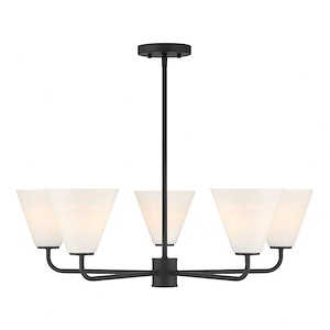 Blair - 5 Light Chandelier-9.25 Inch Tall and 30 Inch Wide - 1366712