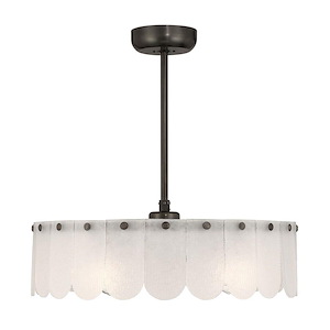 Ashton - 5 Light Fandelier-29 Inch Tall and 28 Inch Wide - 1400083