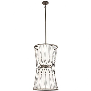 Joliet - 6 Light Pendant In Modern Style-28 Inches Tall and 16 Inches Wide - 1161260
