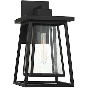 Denver - 1 Light Outdoor Wall Lantern In Mission Style-18 Inches Tall And 10 Inches Wide - 1217160