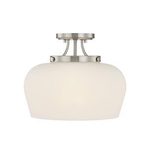 Octave - 3 Light Semi-Flush Mount-11 Inch Tall and 13 Inch Wide - 1399538