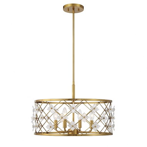 Bailey - 4 Light Convertible Pendant-13.5 Inch Tall and 20 Inch Wide - 1366767