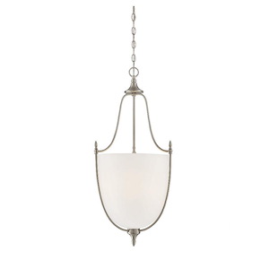 Wide Pendant-Contemporary Style with Transitional and Traditional Inspirations-34 inches tall by 16 inches wide - 477869