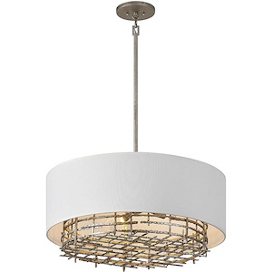 Cameo - 6 Light Pendant In Modern Style-12.5 Inches Tall and 28 Inches Wide - 1300622