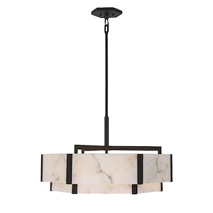 Orleans - 6 Light Pendant-15.5 Inch Tall and 24.28 Inch Wide - 1366777