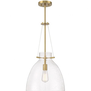 Foster - 1 Light Pendant In Modern Style-25.5 Inches Tall and 14 Inches Wide - 1279413