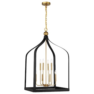 Sheffield - 8 Light Pendant In Modern Style-41.5 Inches Tall and 23.5 Inches Wide - 1325121