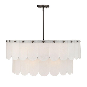 Ashton - 10 Light Pendant-14 Inch Tall and 30 Inch Wide - 1399671