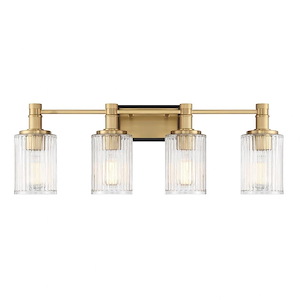 Concord - 4 Light Bath Vanity In Vintage Style-10.5 Inches Tall and 30.75 Inches Wide - 1324944