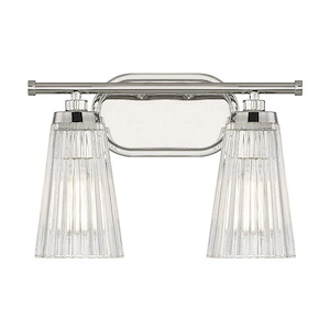 Chantilly - 2 Light Bath Vanity In Vintage Style-10 Inches Tall and 14 Inches Wide - 1105852