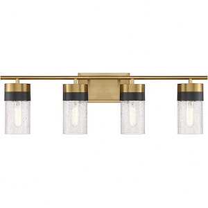 Brickell - 4 Light Bath Vanity In Vintage Style-8.75 Inches Tall and 30 Inches Wide - 1279428