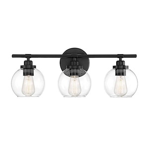 3 Light Bath Vanity-Mid-Century Modern Style with Modern and Contemporary Inspirations-8.5 inches tall by 22.5 inches wide - 929648