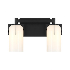 Caldwell - 2 Light Bath Vanity In Vintage Style-8.5 Inches Tall and 14.75 Inches Wide - 1325124
