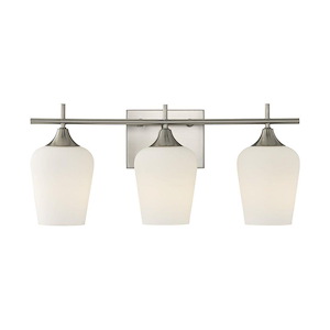 Octave - 3 Light Bath Vanity-9.5 Inch Tall and 21 Inch Wide - 1399626