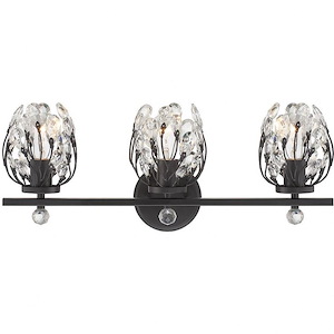 Moreno - 3 Light Bath Vanity In Vintage Style-9.5 Inches Tall and 23.5 Inches Wide - 1279445