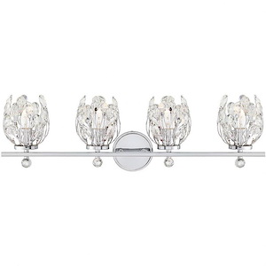 Moreno - 4 Light Bath Vanity In Vintage Style-9.5 Inches Tall and 31 Inches Wide - 1279446