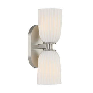 Baldwin - 2 Light Wall Sconce-13.75 Inch Tall and 4.5 Inch Wide - 1399638