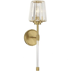 Garnet - 1 Light Wall Sconce In Glam Style-20.5 Inches Tall and 5.5 Inches Wide - 1279472