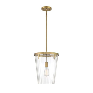Dimond - 1 Light Pendant-15.75 Inch Tall and 12 Inch Wide - 1393419