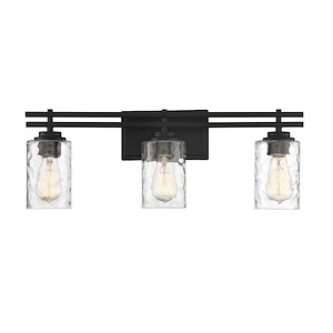 Baxter - 3 Light Bath Vanity-9 Inch Tall and 24 Inch Wide - 1393449