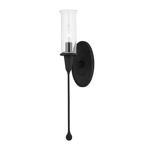 Chisel  - 1 Light Wall Sconce in Transitional Style-18.75 Inches Tall and 4 Inches Wide - 92105