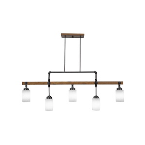 Portland - 5 Light Billiard/Island-20 Inches Tall and 20 Inches Wide - 755790