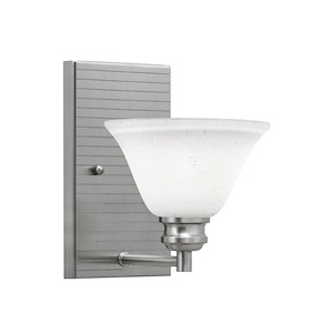 Edge - 1 Light Wall Sconce-9 Inches Tall and 7 Inches Wide - 1316143